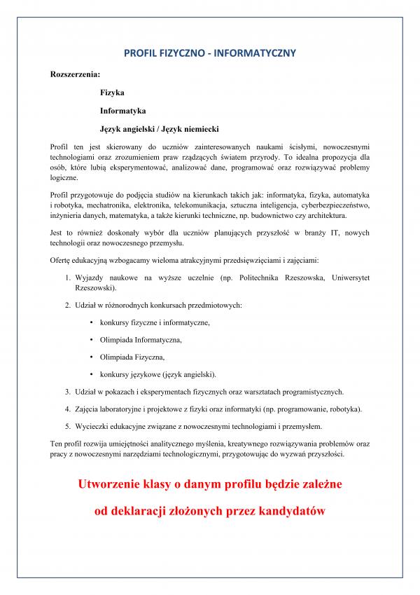 Oferta edukacyjna nowa 2026 2027 LO 625
